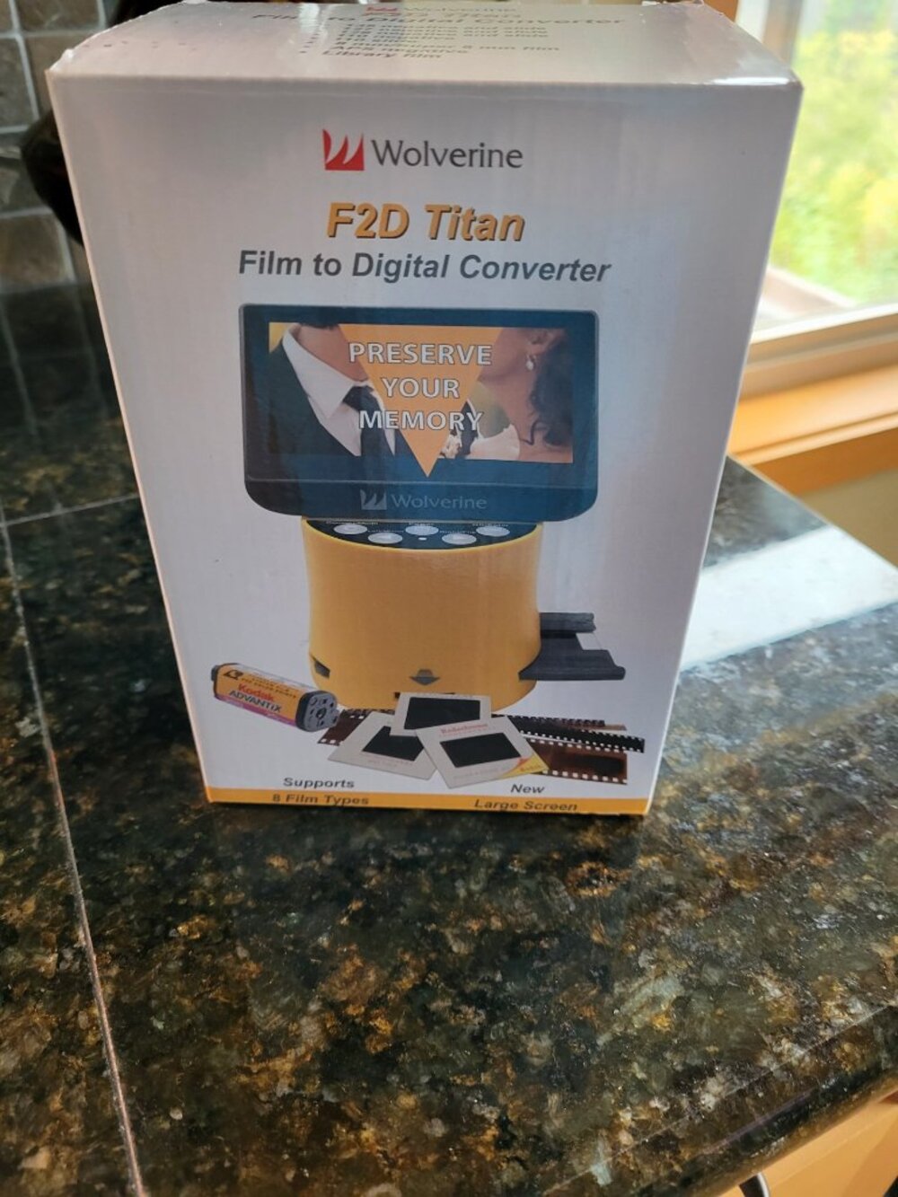 NIB Wolverine F2D Titan Film to Digital Converter